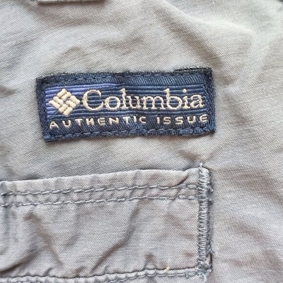 Columbia cargo shorts women's size 8 grey outdoor side pocket - Picture 5 of 11